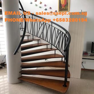 49,194,195,196. Designer spiral staircase